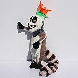 Madagascar Plush 11.8 Inch / 30cm King Julien Lemur Doll Stuffed Animals Figure Soft Anime Collection Toy