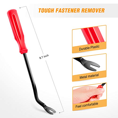 image for GOOACC 100PCS Nylon Bumper Fastener Rivet Clips GM 21030249 Ford N8073