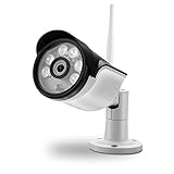 BESDER Wireless Outdoor Security Camera, HD 720P WiFi IP Surveillance Bullet Camera Waterproof Camera With Motion Detection Alert/Night Vision, Support Max 128GB SD(Not Included)