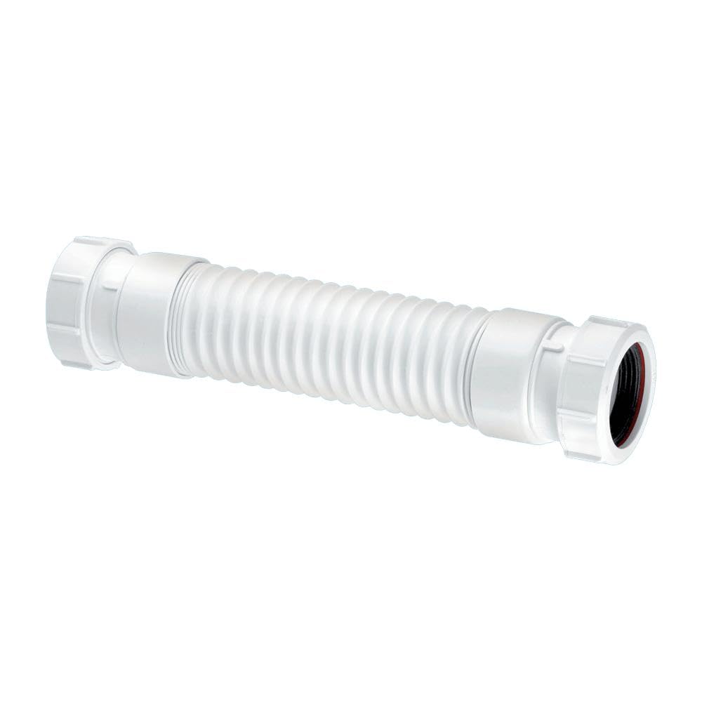 Mcalpine Flexcon4 Flexible Waste Connector Fitting 1-1/2Inch Universal Outlet, White