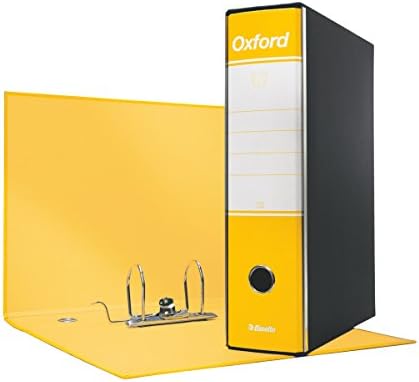 conf.6 Registratori Oxford Commerciale G, Yellow