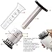 SEFONE Meat Injector - 304 Stainless Steel Kitchen Tool 2 in 1 Meat Tenderizer Needle 3 Pinholes Meat tenderizer Injector, Best for Tenderizing/BBQ/Marinade/Beef/Pork/Steak/Chicken