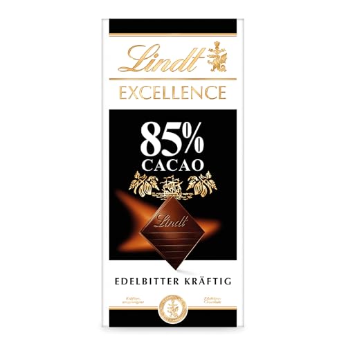 Chocolate EXCELLENCE 85%, tableta de chocolate puro, chocolate negro aromático, extrafino, intenso y equilibrado