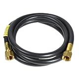 Mr. Heater F271149-72 Brass/Black 6-Foot Hose Assembly