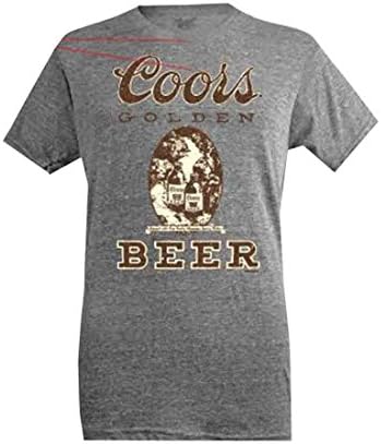 Brew City Men's Coors Brewing Co. Banquet Golden T-Shirt-large