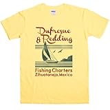 Mens Dufresne And Redding Fishing Charters T Shirt - 8Ball Originals Tees