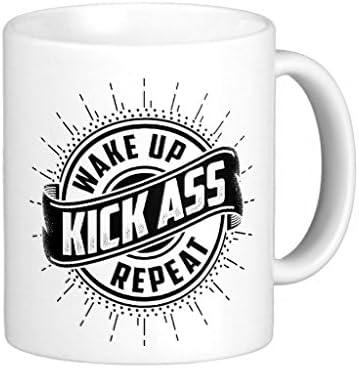 Morning Motivation With White Coffee Mug 11 Oz