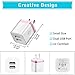 NNICE Phone Charger 10Ft Cable with Plug, UL Certified Dual USB Wall Charger Adapter and 10 Foot Long Fast Charging Sync Cord Compatible with Phone XS/XS Max/XR/X/ 8/7/ 6/ 6S Plus, 5S/ SE(4 in I)