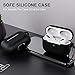 LOZA for AirPods Pro Case Protective Cover,Full Protective Anti- Scratch Headphone Case for AirPods Pro 2019,Soft Silicone Skin Cover Case Compatible for Apple AirPods Pro (Black)