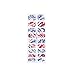 PUEEN 3D Designer Nail Wraps Collection COLORFUL LIFE - 5 Pack (18 Strips Each) Nail Wraps/Nail Strips/Nail Foils/Nail Stickers/Nail Decals/Nail Patches in New High Fashion Designs-BH000484