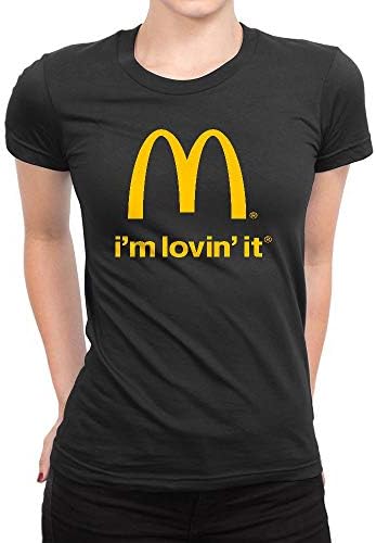 PEIJUNLAI Women's Mcdo Cotton T-Shirt