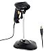 Barcode Scanner,Symcode USB Automatic Barcode Scanner Scanning Bar Code Reader with Hands Free Adjustable Stand Black primary