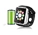 Aosmart Bluetooth Touch Screen Smart Wrist Watch Phone with Camera - Black