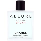 Allure Sport by Chanel for Men, Aftershave Lotion, 3.4 Ounce