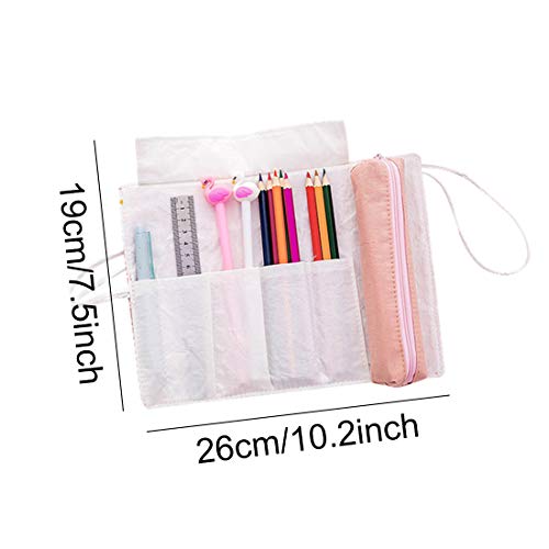 Estuche Transparente Para Lápices, Estuche De Papelería Coreana