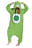 Fortress Women's Bear Cospaly Costumes with Lucky Four Leaf Clover Green/White US Small Size