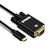 Nekteck USB-C to VGA Cables Thunderbolt 3 Compatible Compatible with MacBook Pro and More (1920x1080@60Hz) 1M primary