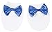 Lilax Baby Boy Jewels Crown Layette 4 Piece Gift Set 0-3 Months Royal Blue