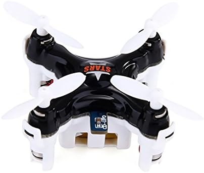 Cheerson CX-STARS RC Quadcopter 2.4G 4CH 6 Axis Gyro 3D MINI Drone rc helicopter the World's Smallest and lightest Aircraft (black)