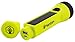 HYBRIDLIGHT Journey Hybrid Solar/Rechargeable Flashlight, Hi Vis Yellow, 160 lm