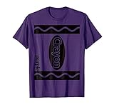 Purple Crayon Box Halloween Costume Couple Group T-Shirt