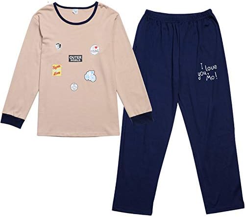 Mmllse Pyjamas Pajama Sets Men's Minimalist Dressing Sleep Casual Long Sleeves Sleepwear Nighty Dress Homewear