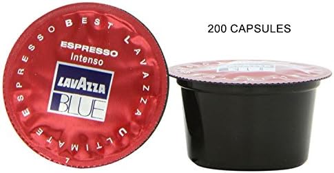 Lavazza Blue Capsules - Espresso Intenso, 28.2-Ounce Boxes (Pack of 200)