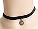 Jewelry 4 lady Black Velvet Choker Necklace Retro & Gothic Style Costume Jewelry Adjustable(Approx 12