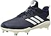adidas Men's Adizero Afterburner V Baseball Shoe, Collegiate Navy/Cloud White/Black, 12 M US