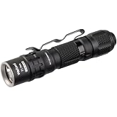 Weltool T1 Pro Mini Flashlight with Pocket Clip,Throwing Distance 313 Meters, 24,500 Candela for EDC,Hiking,Camping,Emergency Lighting (Black)