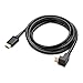 Cable Matters Right Angle HDMI Cable (90 Degree HDMI Right Angle Cable) 6 Feet - HDR and 4K Resolution Ready