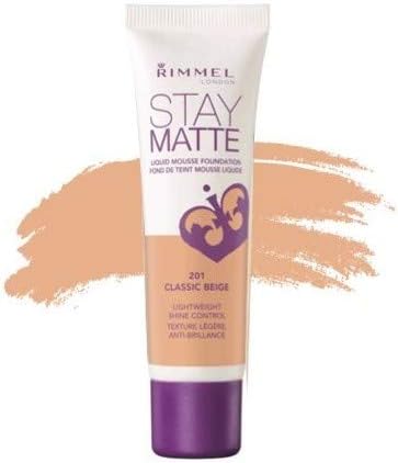 rimmel stay matte 201