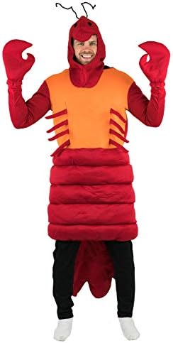 Bodysocks Adult Lobster Fancy Dress Costume