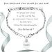2020 Graduation Gift for Her “She Believed She Could So She Did” Inspirational Gift Friendship Bracelets for Women (Silver)
