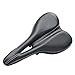 Cushion Gel Bicycle Bike Seat for Men - Comfortable Bike Saddle - Comfort for Road Racing,Mountain bike,Touring,Commuting,Triathlon,Indoor Cycling(Black)