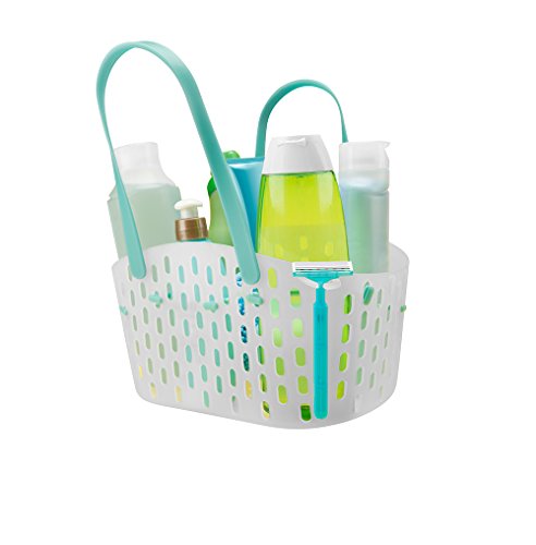 Quirky Cargo Shower Caddies, Turquoise