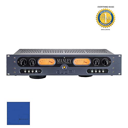 Manley Labs ELOP+ Electro-Optical Vacuum Tube Limiter/Compressor with Microfiber and 1 Year Everything Music Extended Warranty - Thumbnail 5