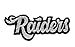 Raiders Football Embroidered Sew/Iron On Patch 4" x 1.5" InspireMe Family Owned