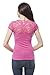 v Neck Short Sleeve with lace Insert on Sleeve