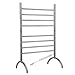 WarmlyYours Barcelona Towel Warmer, 8 bar, Brushed Stainless