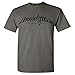 Ironville 300 Pound Bench Press Club T-Shirt Charcoal Gray Medium