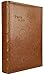 Golden State Art, Photo Album Floral Faux Leather 300 Pockets Large Capacity Holds 4x6 Picture Book Used for Family Wedding Anniversary Vacation Christmas Baby Dog (Brown)