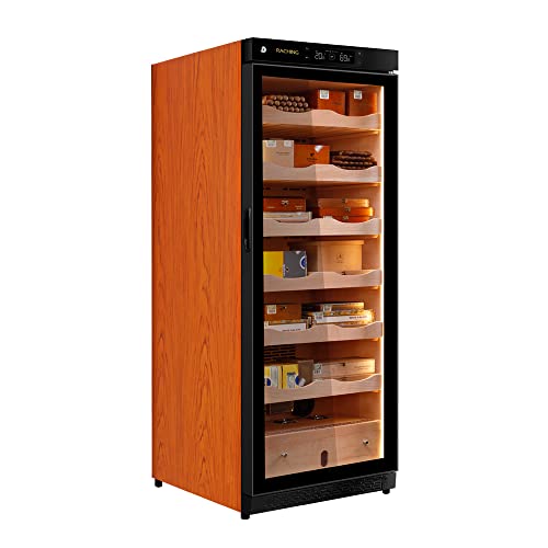 RACHING Cigar Humidor 330L Climate Control for Storing
