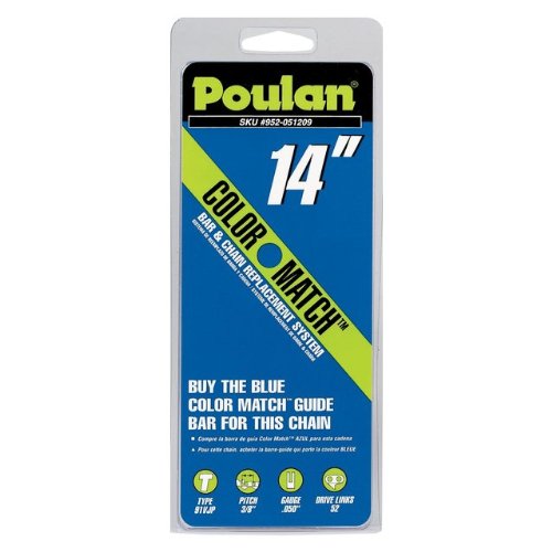 Poulan 952051209 14-Inch Chain Saw Chain 3/8