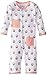L'ovedbaby Unisex-Baby Newborn Organic Long-Sleeve Overall, Coral Cupcake, 9-12 Months