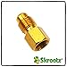 Estone 1pc New R134A Adapters Refrigerant Tank/Vacuum Pump 1/4