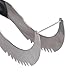Angelbubbles Watermelon Slicer Large Melon Cutter 100% 304 Stainless Steel (Black)