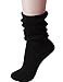 HASLRA Women's Boot Cuffs Cover Slouch Knit Socks 4 Pairs (Mix1)