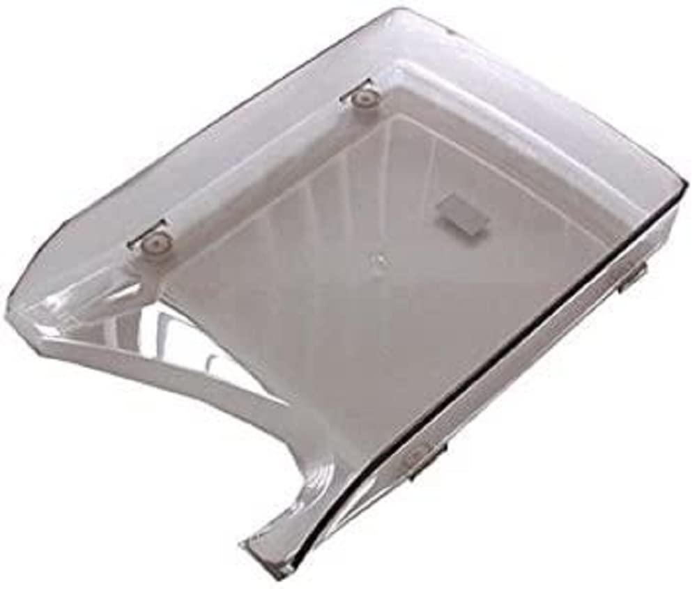 Leitz A4 Letter Tray, Transparent Smoked Grey, Elegant Range, 52200090