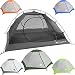 2 Person Backpacking Tent with Footprint - Lightweight Yosemite Two Man 3 Season Ultralight, Waterproof, Ultra Compact 2p Freestanding Backpack Tents for Camping and Hiking, Hyke & Byke (Forest Green) primary